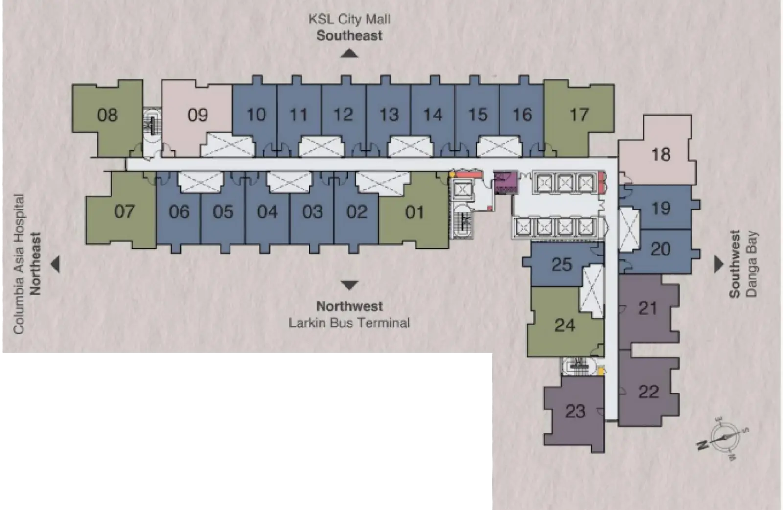 The Celestz Floor Plan
